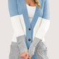 Front Pocket and Buttons Closure Cardigan