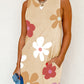 Daisy Flower Print Tank Dress