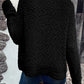 Popcorn Knit Open Front Cardigan