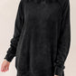 Mineral Wash Oversized Pullover Sweatshirt