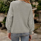 Cable Knit Sleeve Sweater