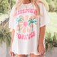 SUMMER FOREVER Flower Graphic T Shirt