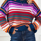 Boho Fashion Drop Shoulder Baggy Sweater