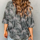 Wild Cheetah Print Half Sleeve Shirt