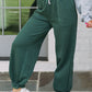 Drawstring Waist Casual Jogger Pants