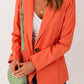 Flip Pocket Design Chic Blazer Coat