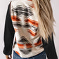 Fuzzy Aztec Western Fashion Vest Jacket