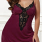 Valentines Day Chemise with Lace Trim