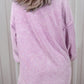 Mineral Wash Drop Shoulder Pullover Sweatshirt