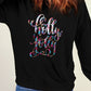 Holly Jolly Crew Neck Pullover Sweatshirt