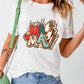 MAMA Baseball Bolt Graphic T Shirt