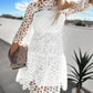 Floret Crochet Flirty Mini Dress