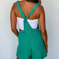 Knotted Straps French Terry Romper