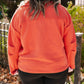 O-ring Zipper Pocketed Plus Size Sweatshirt