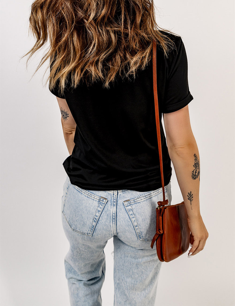 Sequin Fringed Rugby Graphic T Shirt