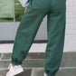 Drawstring Waist Casual Jogger Pants
