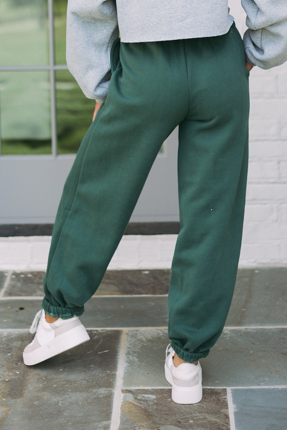 Drawstring Waist Casual Jogger Pants