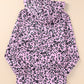 Leopard Print Zipper Kangaroo Pocket Pullover Hoodie