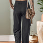 Cargo Pockets Drawstring Sweatpants
