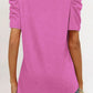 Puff Sleeve V-Neck T-Shirt