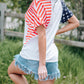Made America Stars and Stripes Raglan Sleeve T Shirt