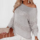 Boho Tasseled Knitted Sweater