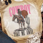 Western Cowboy TAKE ME AWYA Bleached Graphic T Shirt