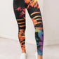 Tie Dye Hollow Out Fitness Activewear Leggings