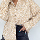 Ribbed Texture Button Up Shirt