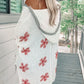 Floral Print Lightweight Knit Hooded Sweater
