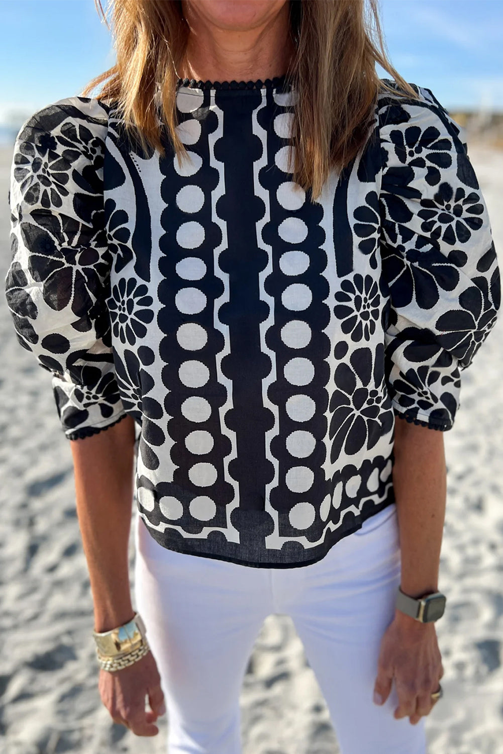 Palermo Puffed Sleeve Blouse