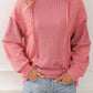 Mineral Wash Patchwork Exposed Seam Sweatshirt