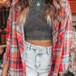 Plaid Print Loose Vintage Shirt