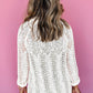 Solid Open Knit Cardigan