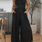 Open Back Wide Leg Jumpsuit