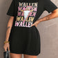 WALLEN Cowskull Graphic Oversized Tee