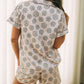 Floret Printed Pajama Shorts Set