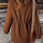 Half Zip Fleece Pullover Sweatshirt