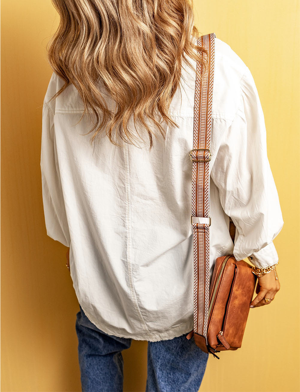 Drop Shoulder Bubble Sleeve Pocketed Shirt