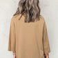 Floral Star Patchwork 3/4 Long Sleeve Top