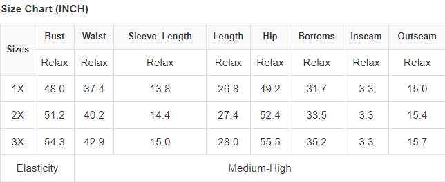 Solid Waffle Knit Plus Size Two Piece Set