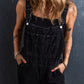 Adjustable Buckle Straps Multi Pocket Denim Overalls
