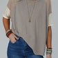 Simply Exposed Seam Colorblock Loose Tee