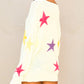 Colorful Star Pattern Loose Sweater