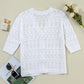 Frenchy Hollow Out Knitted V Neck Cardigan