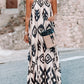 Western Aztec Printed Fashion Vacation Sundress