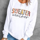 Sweater Weather Vibrant Monogram Sweatshirt