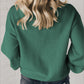 Pearl Beaded Merry Casual Sweater