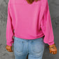 Vintage Mineral Wash Half Button Collared Sweatshirt