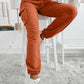Drawstring Cargo Pockets Jogger Pants